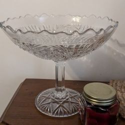 Candy - Crystal Medium Size Candy Dish $5