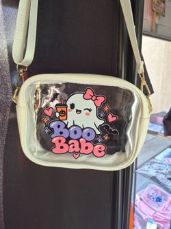 Boo Babe Clear Crossbody Bag