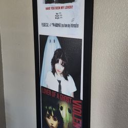 Violent Vira Lover Of A Ghost AUTOGRAPHED Album Vinyl Set Framed *READ DESCRIPTION 