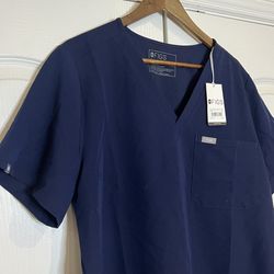 Figs Catarina One Pocket Short Sleeve Scrub Top