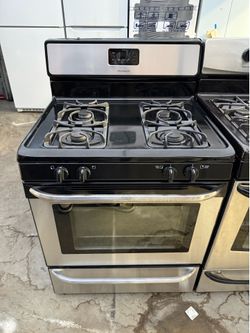 Frigidaire Stainless steel 4 burner range stove