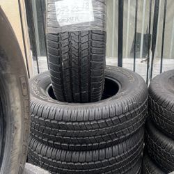 275/65/18 Goodyear Set Of 4 Tires 95% Installed And Balanced Set De 4 Llantas Como Nuevas Instaladas Y Balanceadas