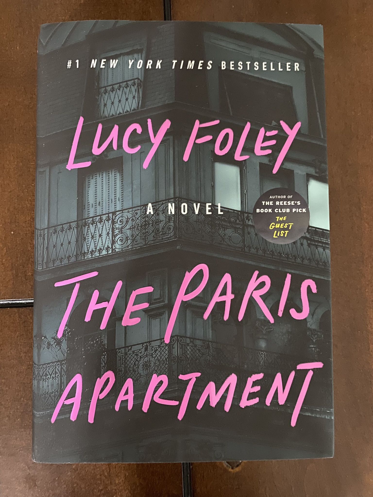 Hardcover Novel The Paris Apartment