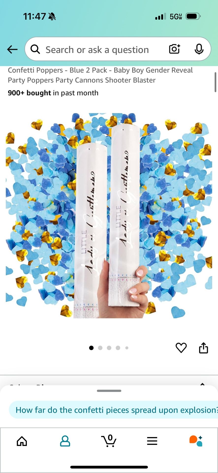 Gender Reveal Confetti