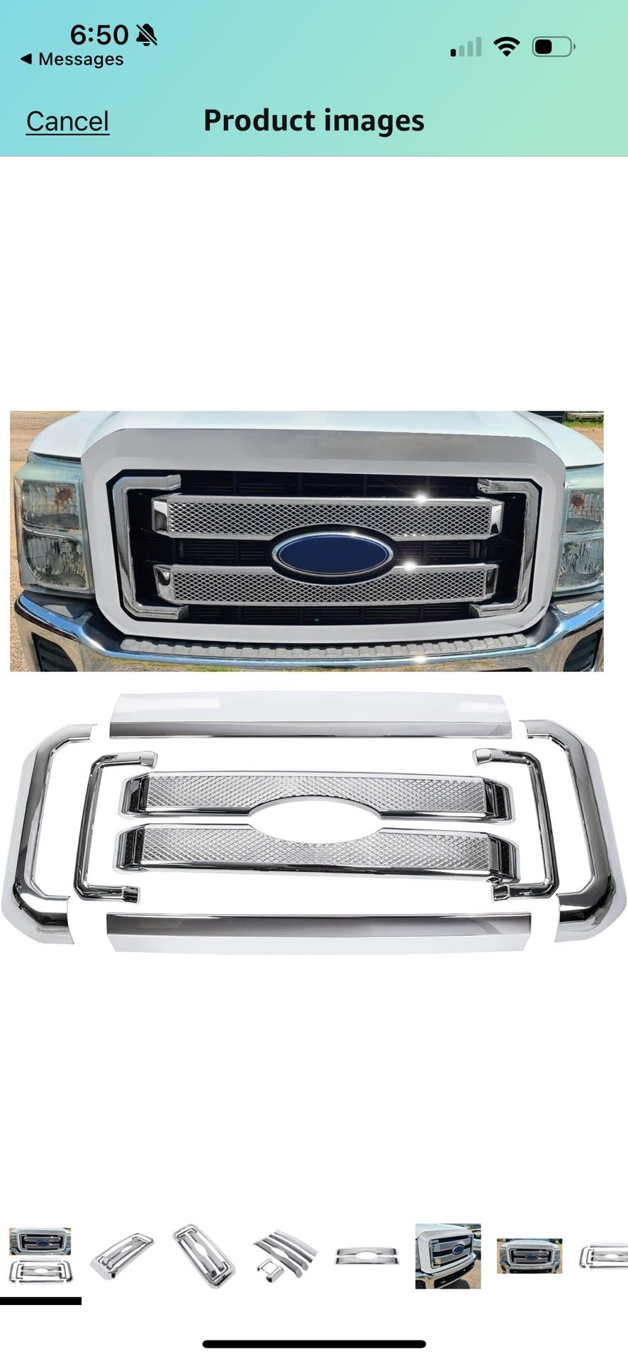 2011-16 Ford Mesh Grill Covers