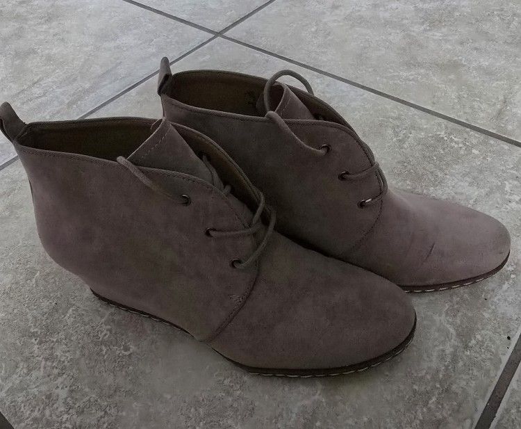 Brand New Franco Sarto Wedge Ankle Booties