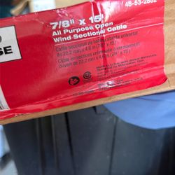 Milwaukee 8 X 15 All Purpose Open Wind Sectional Cable