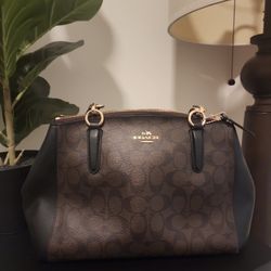 Coach Christie Carryall  Signature Satchel 