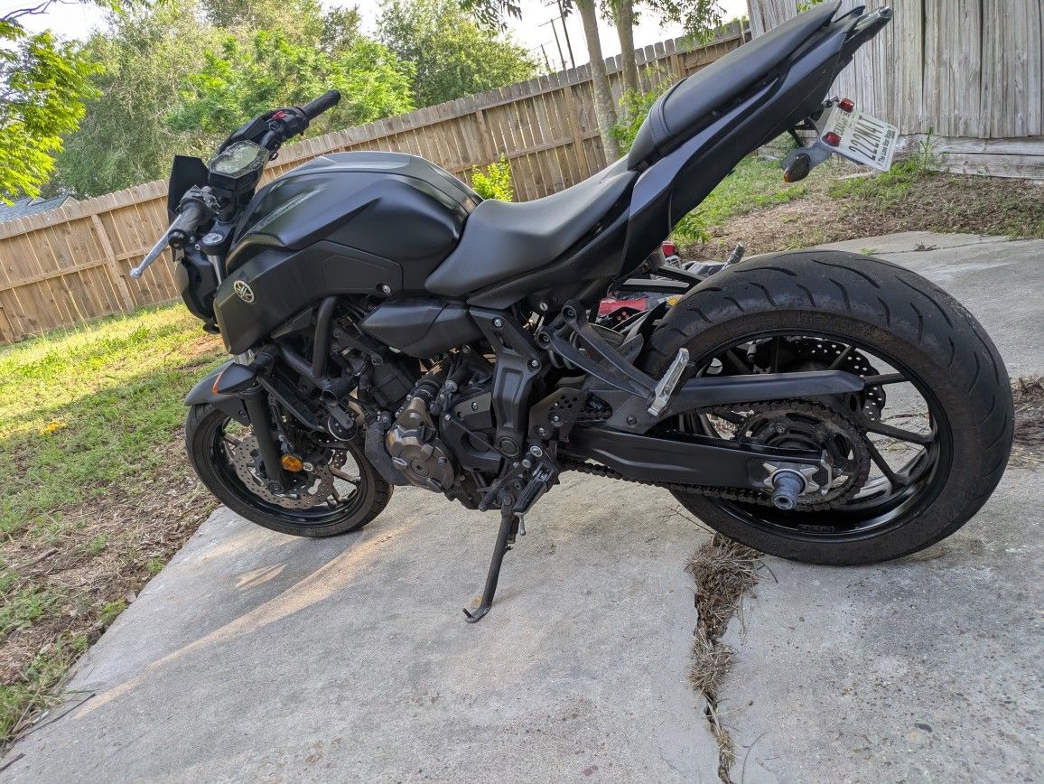 2019 Yamaha Mt07