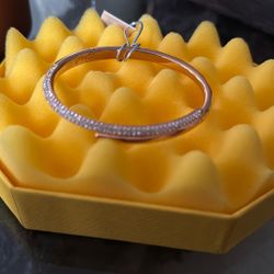 Swarovski rose gold bracelet