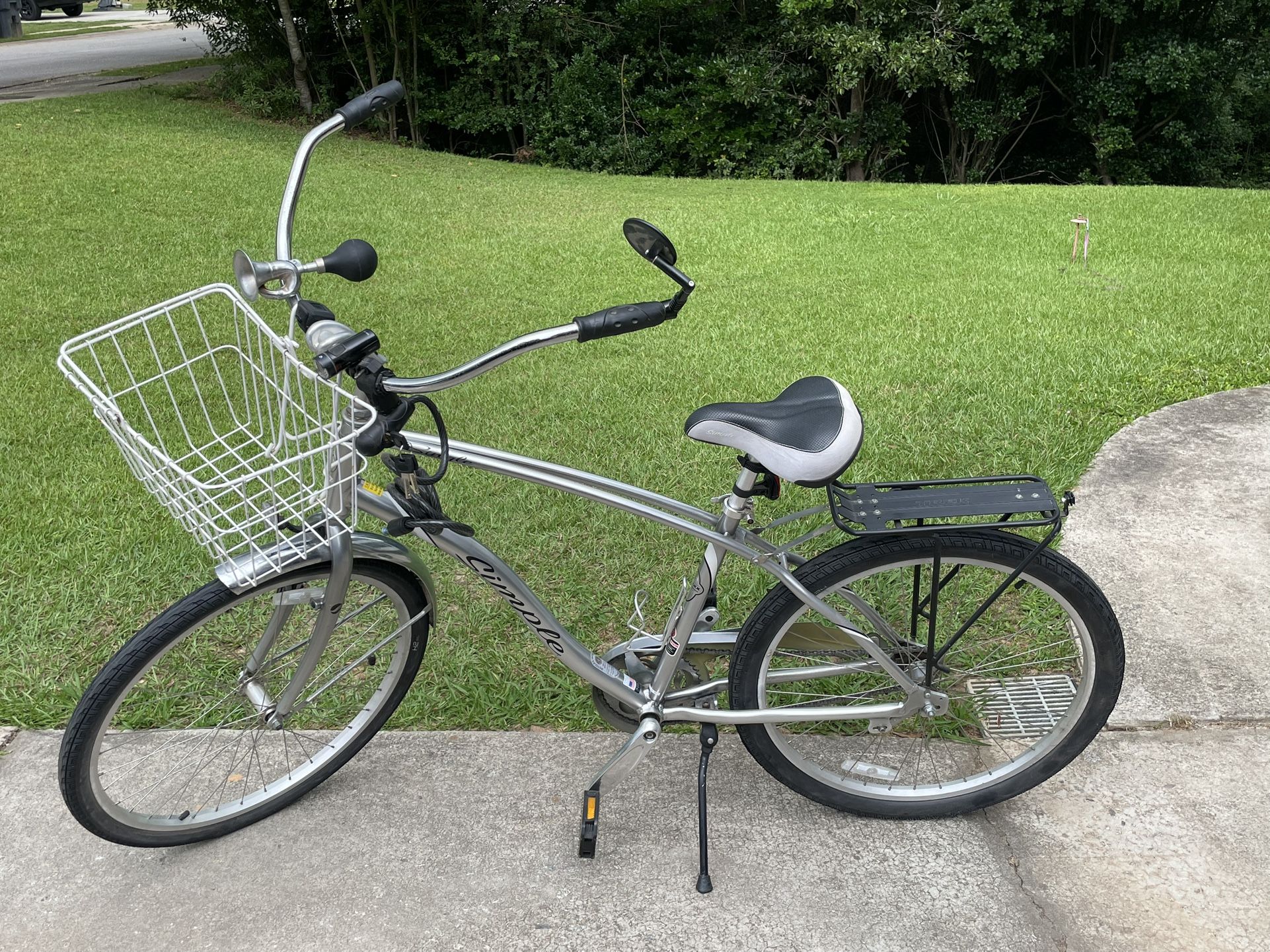 GIANT SIMPLE SINGLE BEACH CRUISER BIKE ALUMINUM FRAME BICYCLE