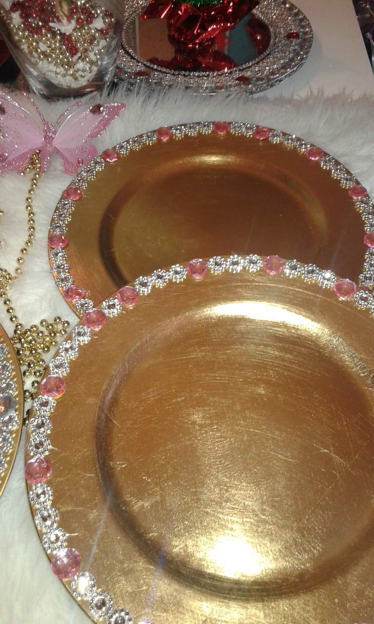 Platos para decorar en navidad