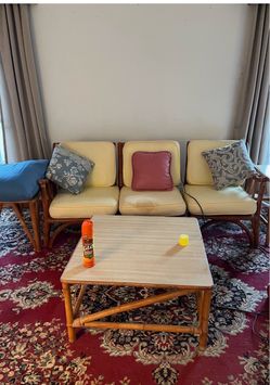 Rattan set