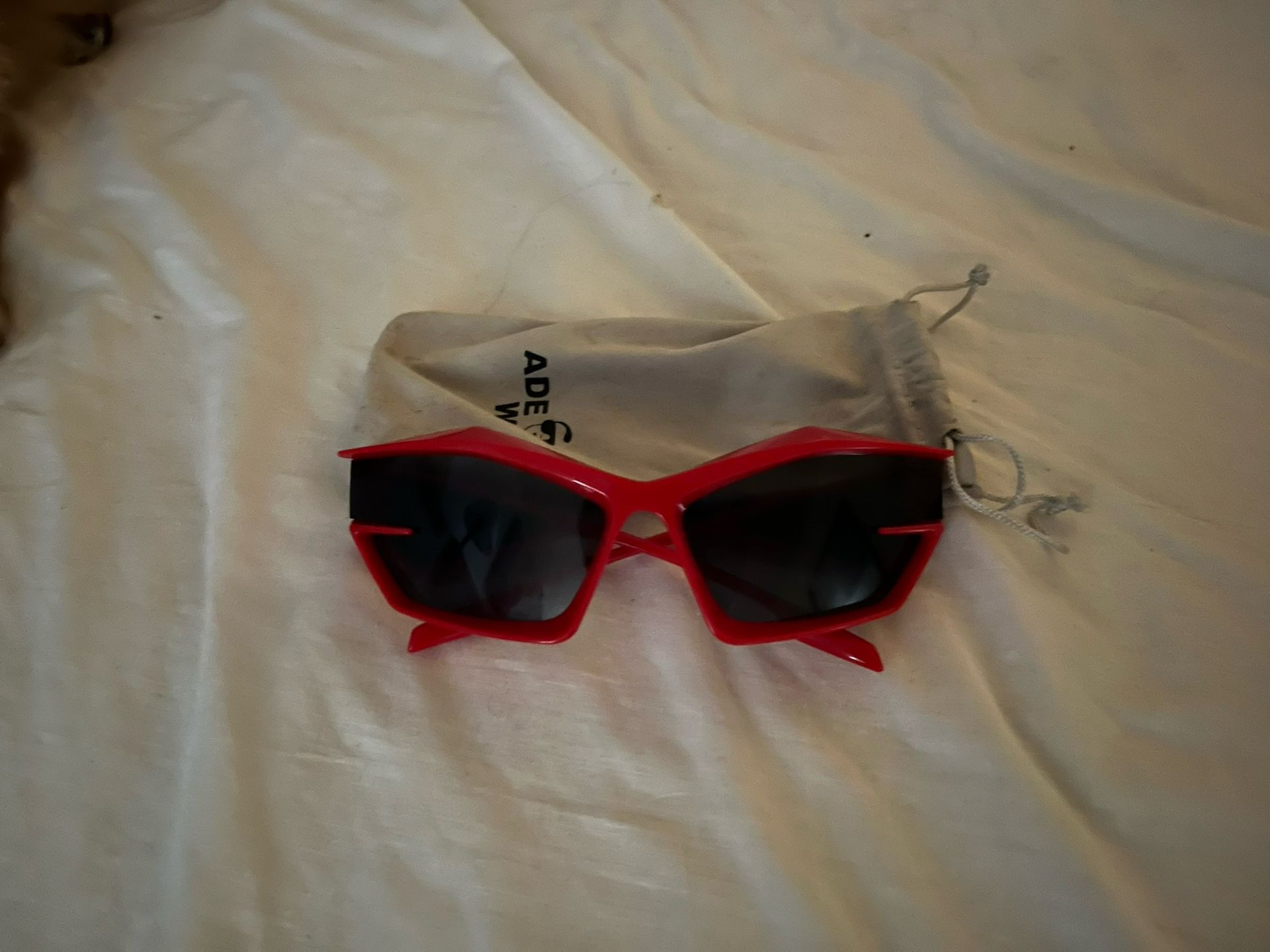 Red Racing Sunglasses