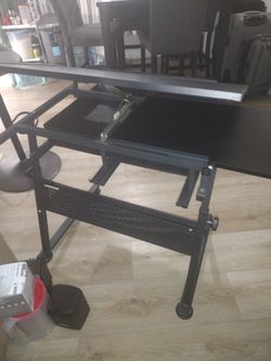 Beautiful Computer Desk Table Made Of Metal 