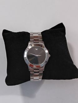 Vintage Watch.  Classic Women’s Movado Wrist Watch. Great Shape New Battery. RUNS.