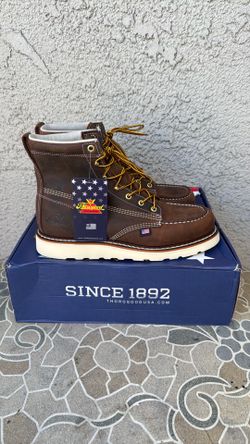 WORK BOOTS THOROGOOD SOFT TOE SIZE 9.5 WIDE MENS