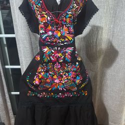 Womens Mexican Dress Size XL 