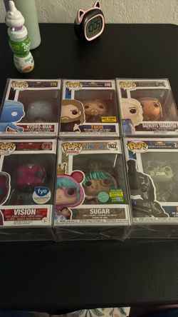 Funko Pop Lot of 6 – Marvel, GOT, One Piece