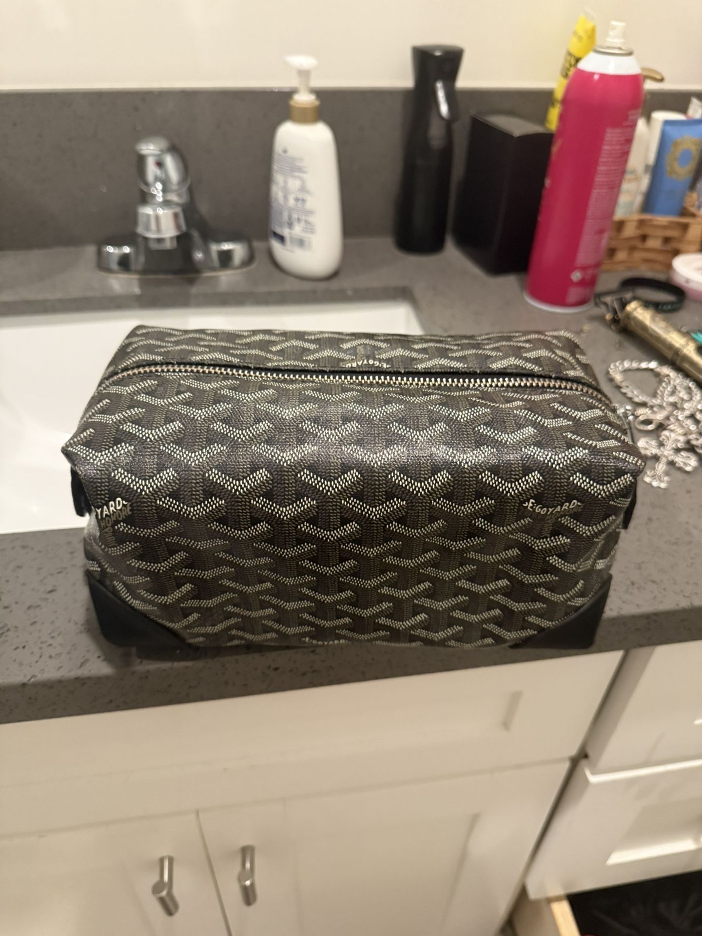 Goyard Mens Toiletry Bag