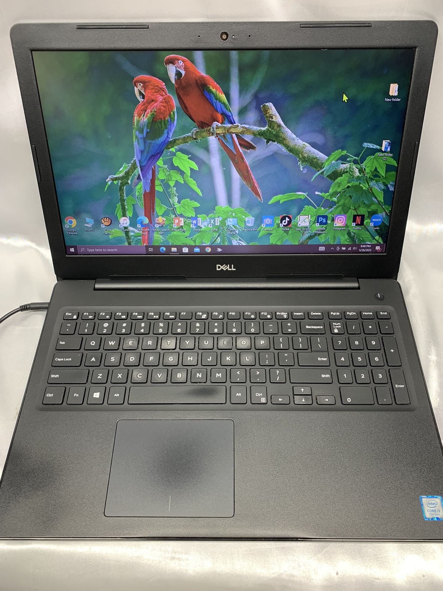 i3..i3…i3… DELL LATITUDE E-3590…7 GENERATION . build On 06/13/2017.. 256.0 GB SSD ( Capacity ) ..12.0 GB RAM .READY TO USED