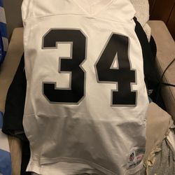 Mitchell & Ness Bo Jackson Raider Jersey 