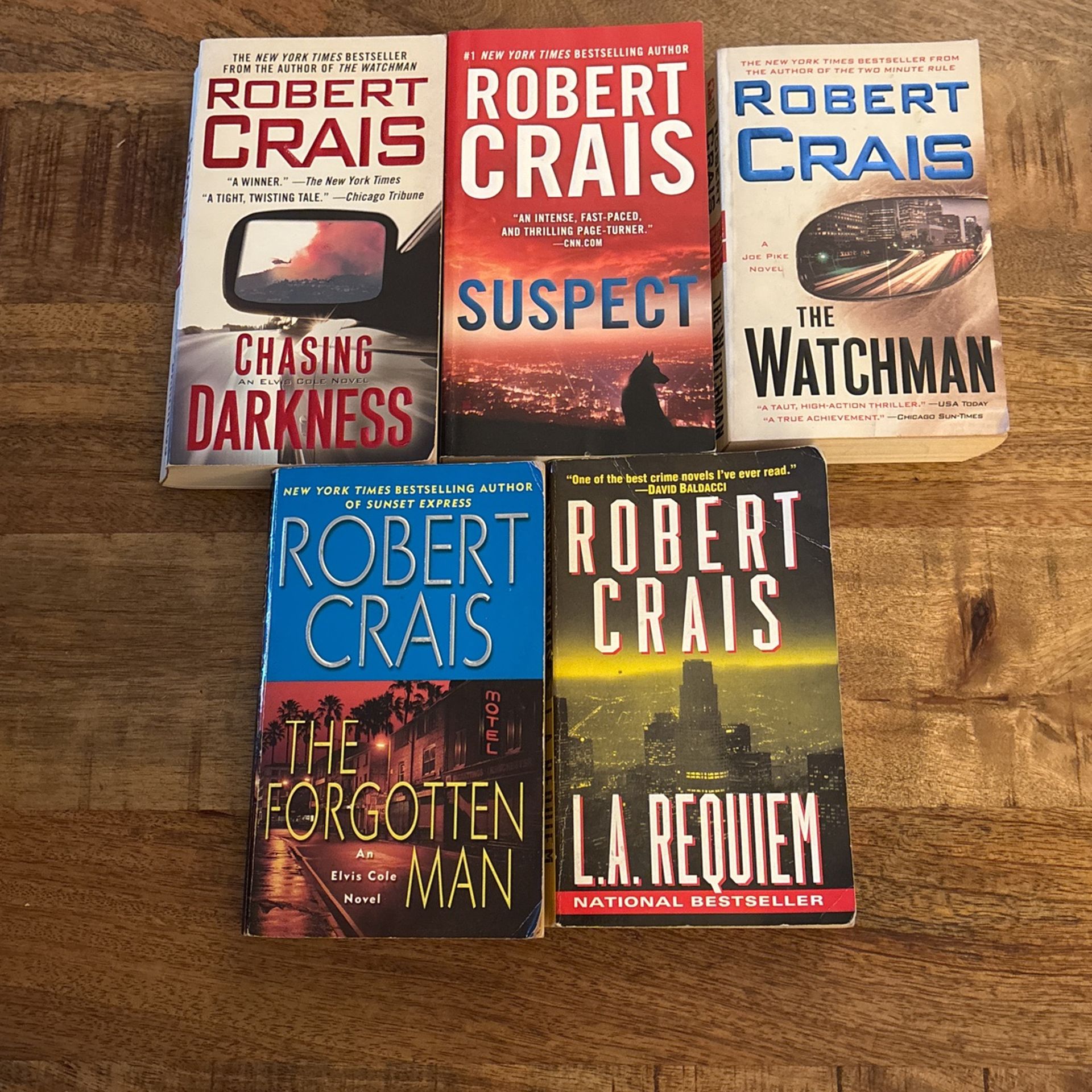 Robert Crais Book Lot