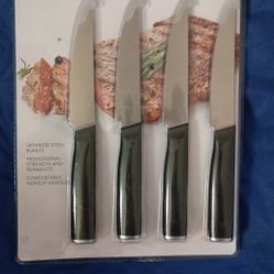 4 Piece Knife Set