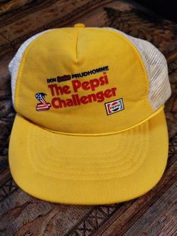 Vintage Don The Snake Prudhomme The Pepsi Challenger trucker style snap back hat