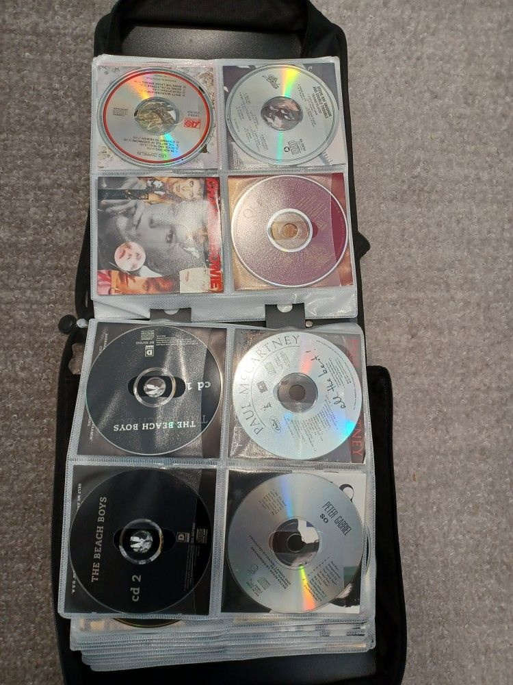 CD Collection - Approx. 200- Rock, Jazz, Alternative, Holidays, Music CDs
