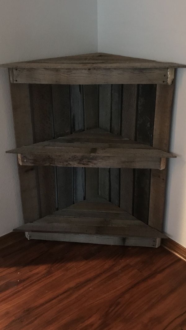 rustic corner shelf brackets