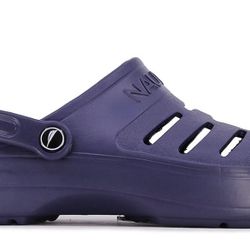 New Men’s Nautica River Edge Clogs (Navy) Size 11