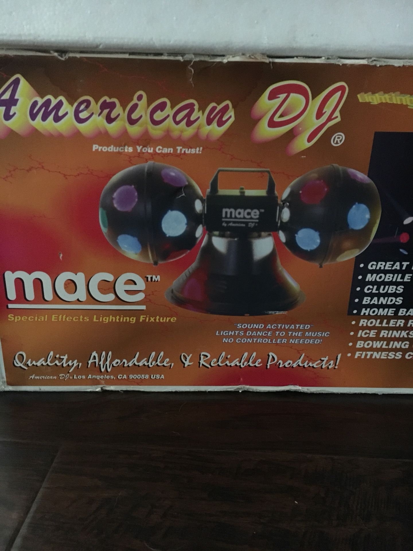 Mace dj party light