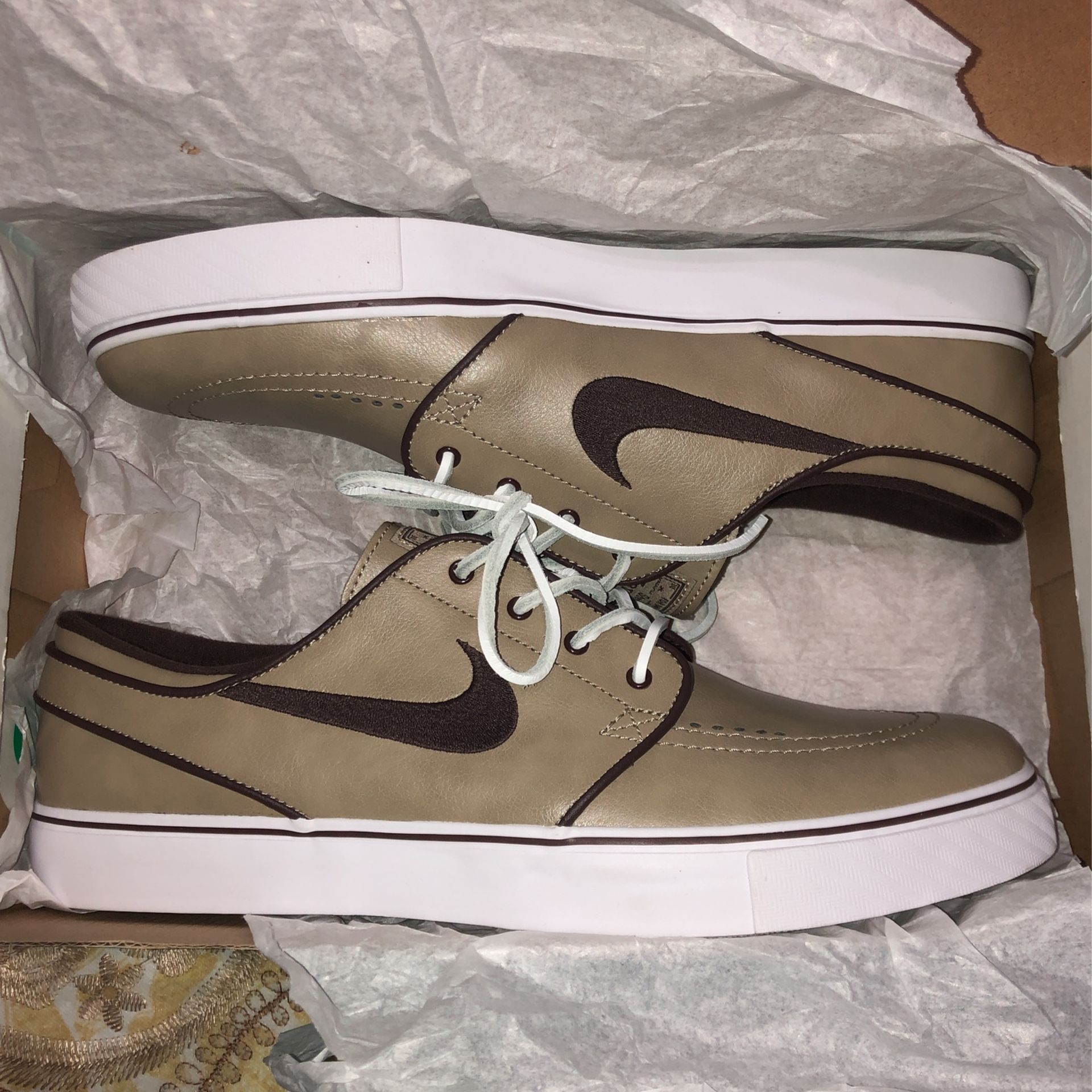 Nike SB Stefan Janoski Khaki Boulder Size 11