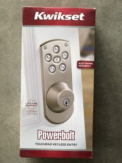 Kwikset Powerbolt