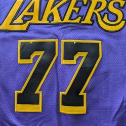 Luka Doncic Lakers Jersey Stitched New 