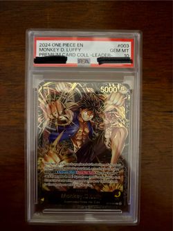 Luffy leader psa 10