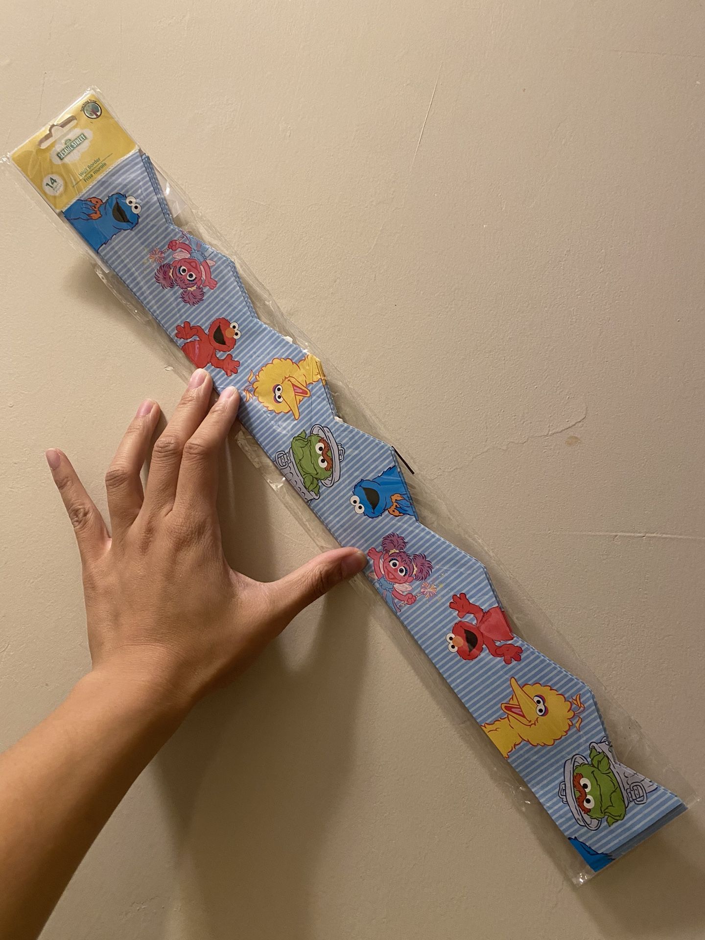 Sesame Street Wall border