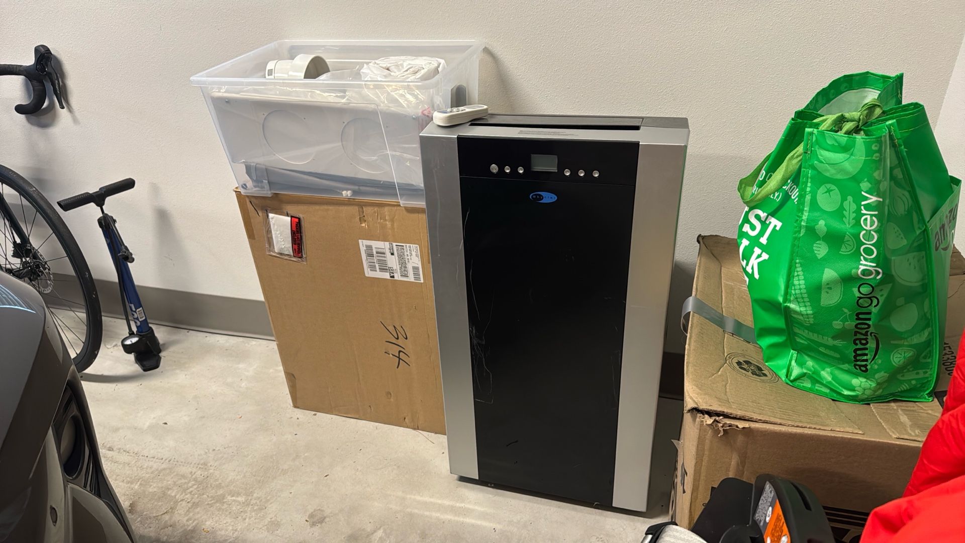 Whynter Portable Air Conditioner 14,000 BTU & Heater with Dual Hose Dehumidifier & Cooling Fan for 500 Sq Ft Rooms, Includes AC Unit Window Kit, ARC-1