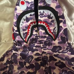 Light Lavender/Purple Bape Hoodie