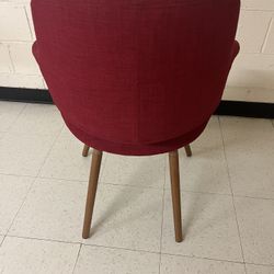 LumiSource Vintage Flair Chair, Upholstered Dining Chairs, Mid-Century Modern Dining Chair,