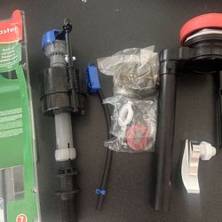 Fluidmaster Universal Toilet Fill Valve High Performance Tank and Bowl Water Control - complete toilet tank repair kit