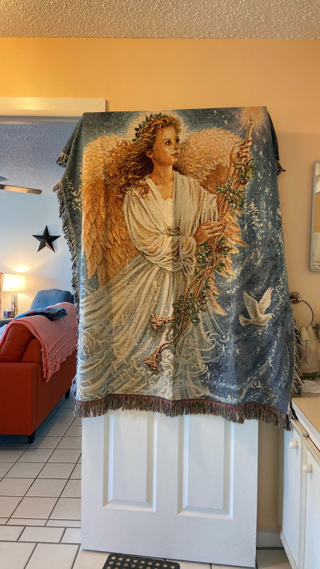 Heavy Angel Wall Spread Or Cover (reversible)