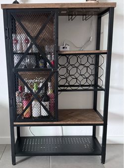 Industrial Bar Cabinet / Home Bar