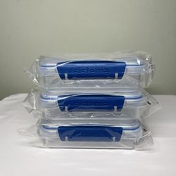 New! 3 BPA-Free Food Containers