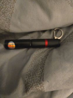 Small Black laser pointer with Keychain