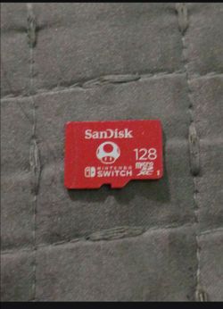 128gb Micro SD Card Official Nintendo edition Fully Working and Tested Like New - Works with phones, cameras, Nintendo Switch, computers, etc
