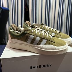 Bad Bunny Adidas Campus Light Moss Green