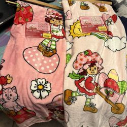 Strawberry Shortcake Blankets 
