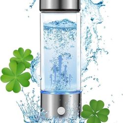 Portable Hydrogen Water Ionizer Machine Rechargeable,Hydrogen Rich Water Glass Health Cup for Travel. hidrógeno, tratamiento de aguas